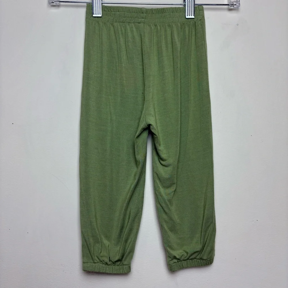 Kate Quinn 18-24 Months Floral Green Shirt and Pants set **READ**‎